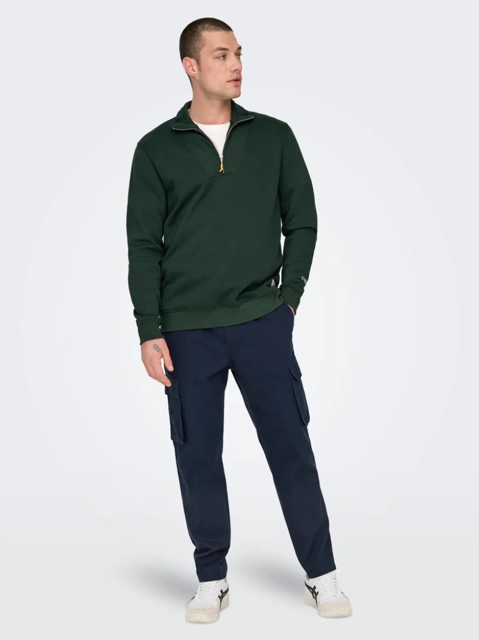 ONSLINUS Tapered Fit Lino Pantaloni cargo