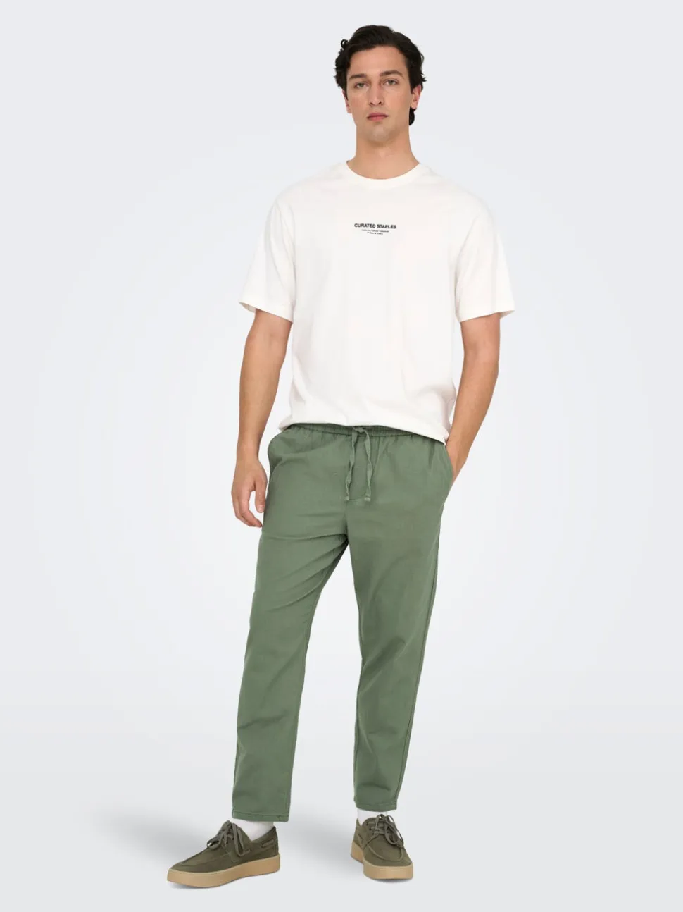 ONSLINUS Tapered Fit Lino Jogger