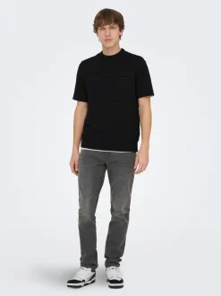 ONSLOOM Vita bassa Slim Fit Jeans