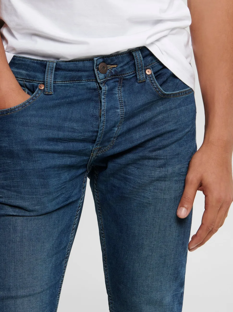 ONSLOOM Vita media Slim Fit Jeans