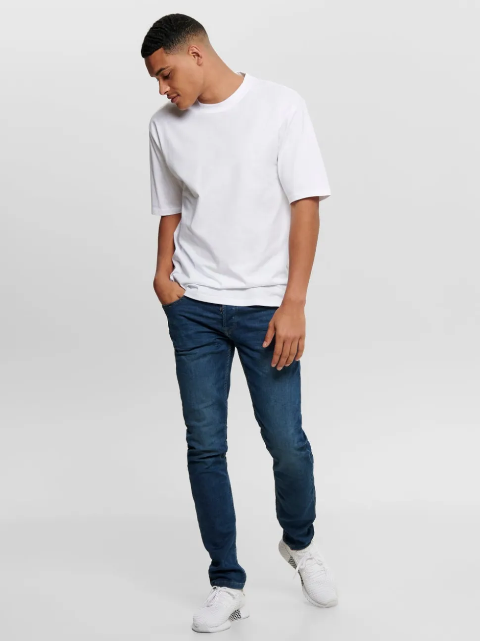 ONSLOOM Vita media Slim Fit Jeans