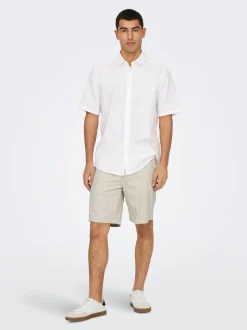 ONSMARK Regular Fit Lino Shorts