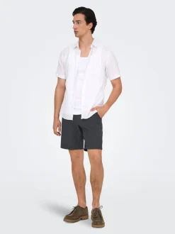 ONSMARK Regular Fit Lino Shorts