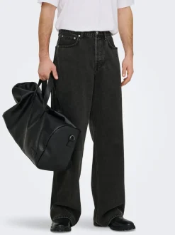 ONSREMI Vita media Barrel fit Jeans