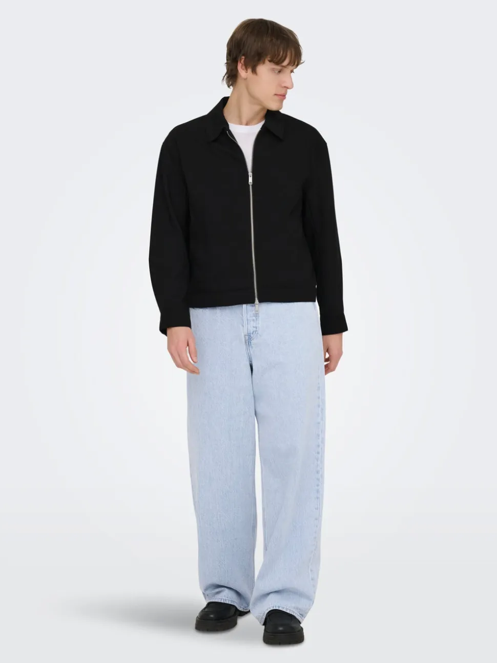 ONSREMI Vita media Barrel fit Jeans