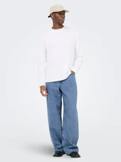 ONSREMI Vita media Wide Leg Fit Jeans