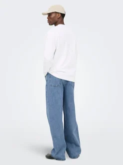 ONSREMI Vita media Wide Leg Fit Jeans