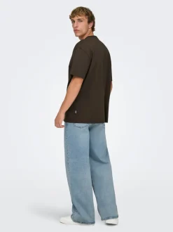 ONSREMI Vita media Wide Leg Fit Stretch Jeans