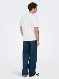 ONSREMI Vita media Wide Leg Fit Jeans