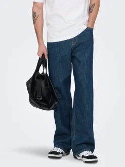 ONSREMI Vita media Wide Leg Fit Jeans