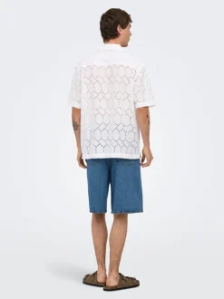 ONSREMI Vita media Wide Leg Fit Shorts