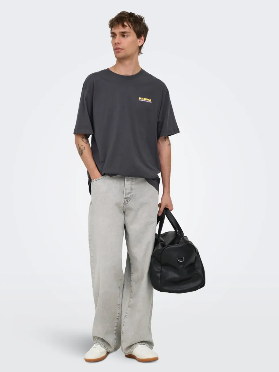 ONSREMI Vita media Wide Leg Fit Jeans