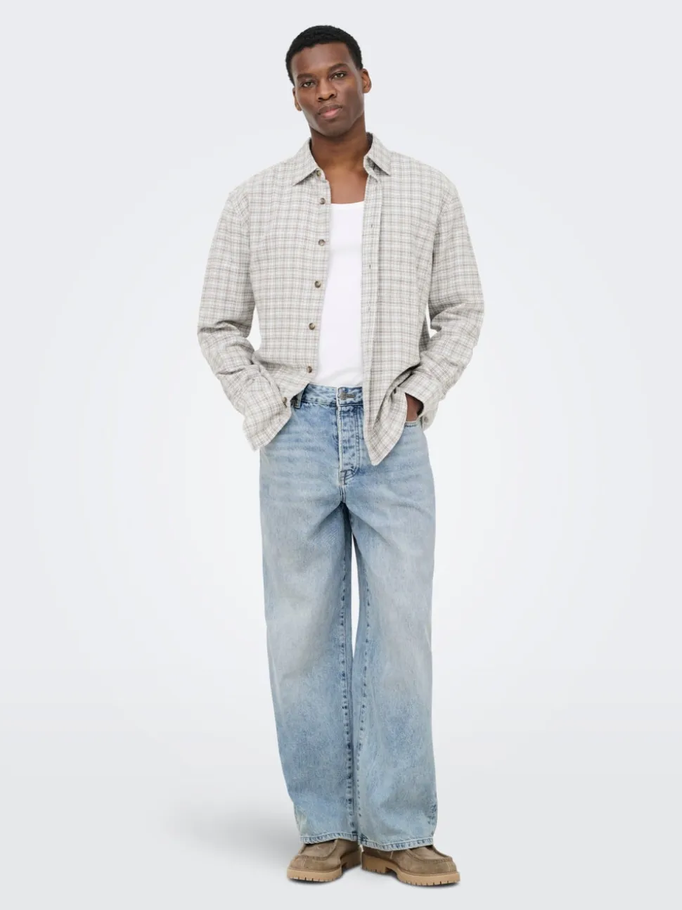 ONSREMI Vita media Wide Leg Fit Jeans