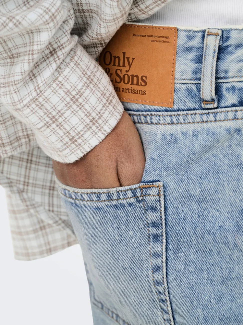 ONSREMI Vita media Wide Leg Fit Jeans
