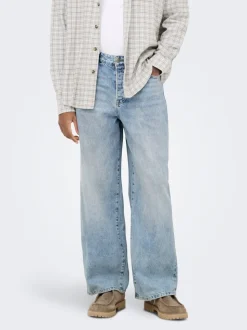 ONSREMI Vita media Wide Leg Fit Jeans
