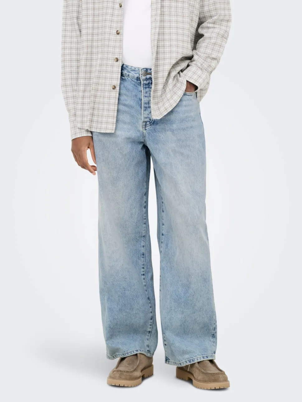 ONSREMI Vita media Wide Leg Fit Jeans