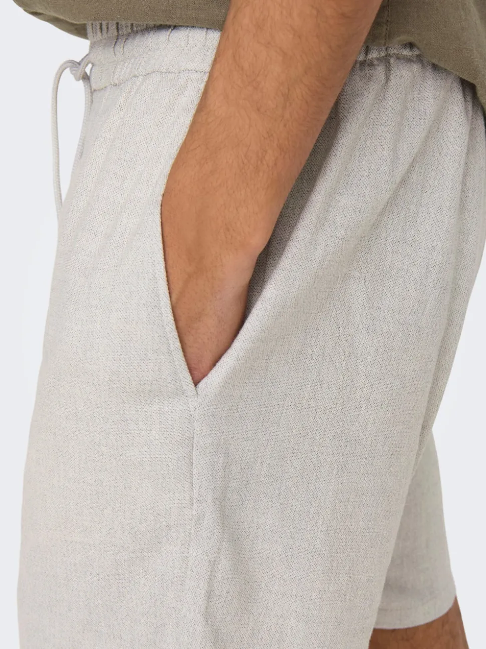 ONSTEL Regular Fit Lino Shorts