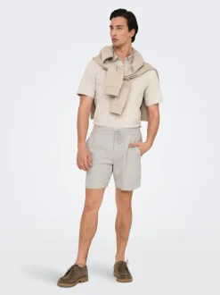 ONSTEL Regular Fit Lino Shorts