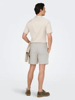 ONSTEL Regular Fit Lino Shorts