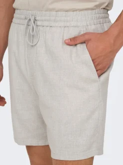 ONSTEL Regular Fit Lino Shorts