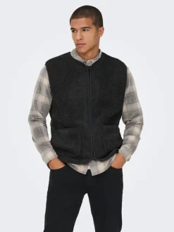 ONSTONY Gilet in pile