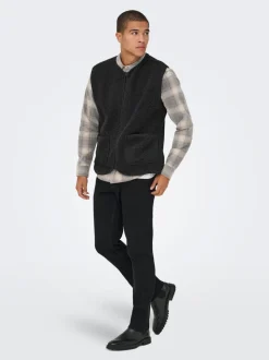 ONSTONY Gilet in pile