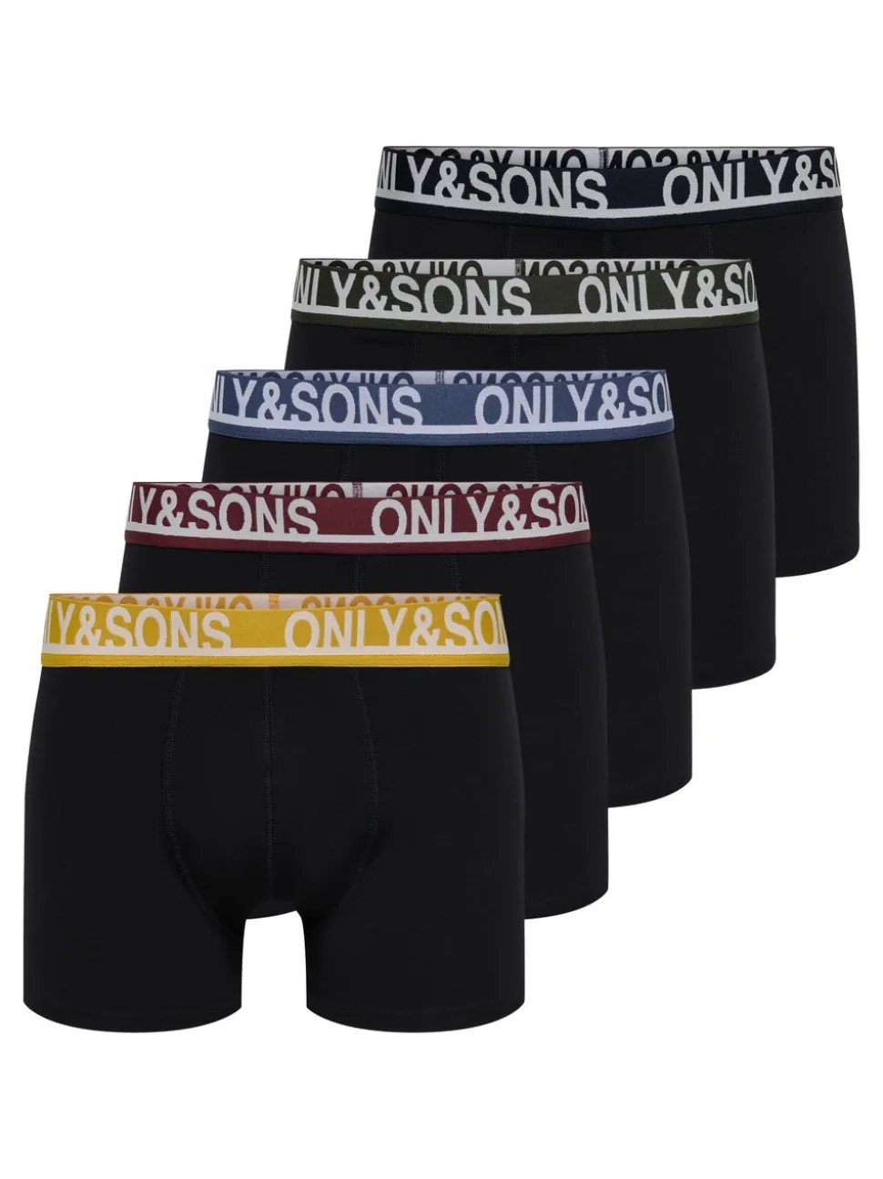 ONSTREY 5-pack Boxer aderenti