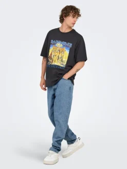 ONSTYE Vita alta Tapered Fit Jeans