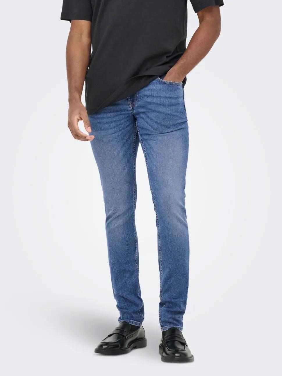 ONSWARP Vita bassa Skinny Fit Jeans