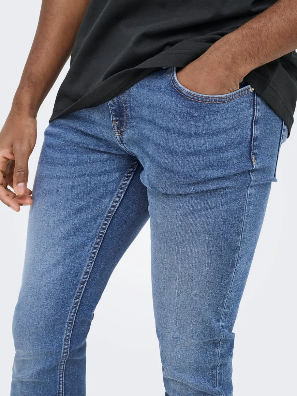 ONSWARP Vita bassa Skinny Fit Jeans