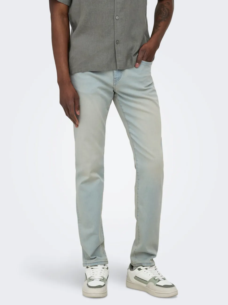 ONSWEFT Vita media Regular Fit Jeans