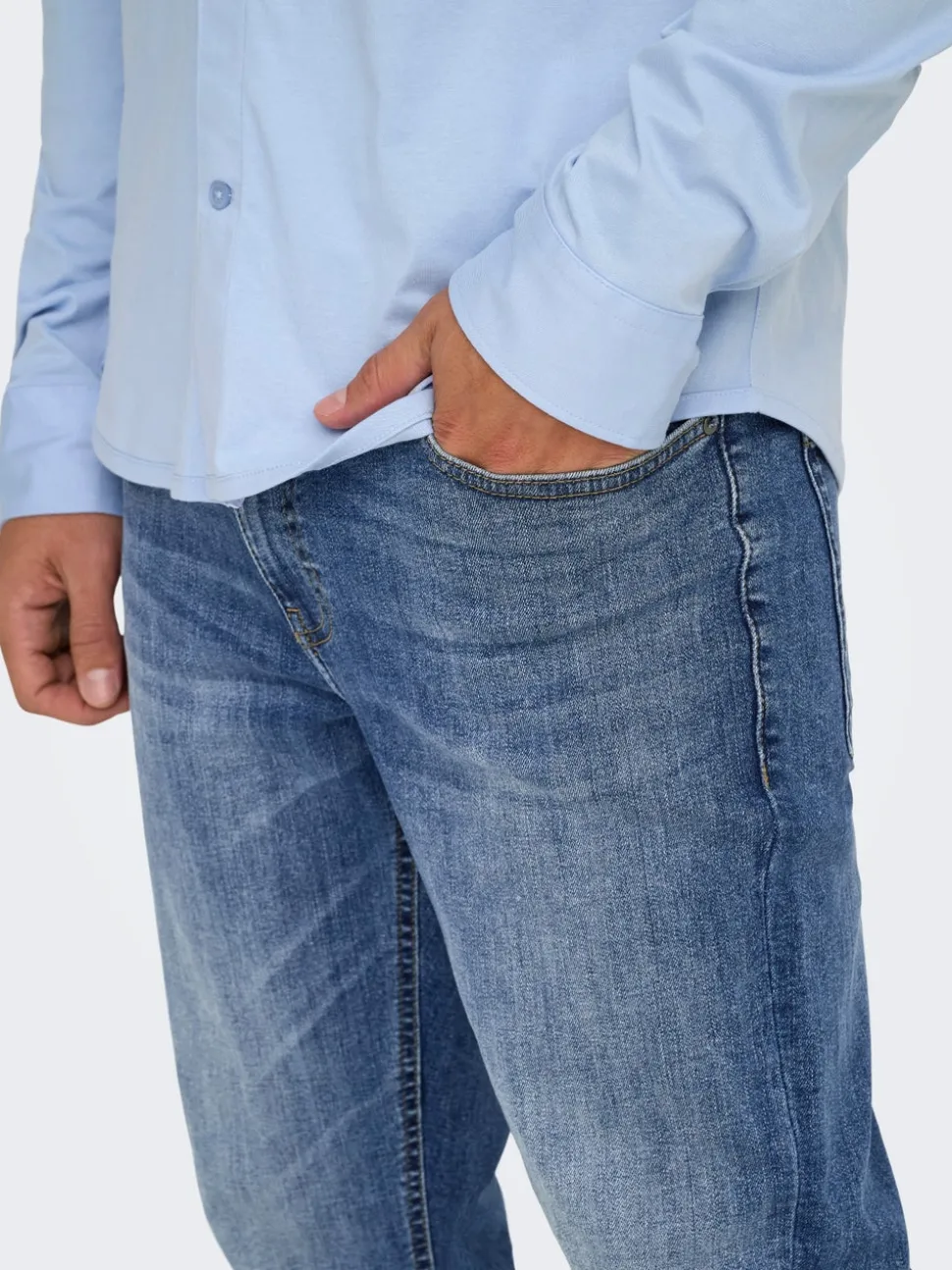 ONSWEFT Vita media Regular Fit Jeans