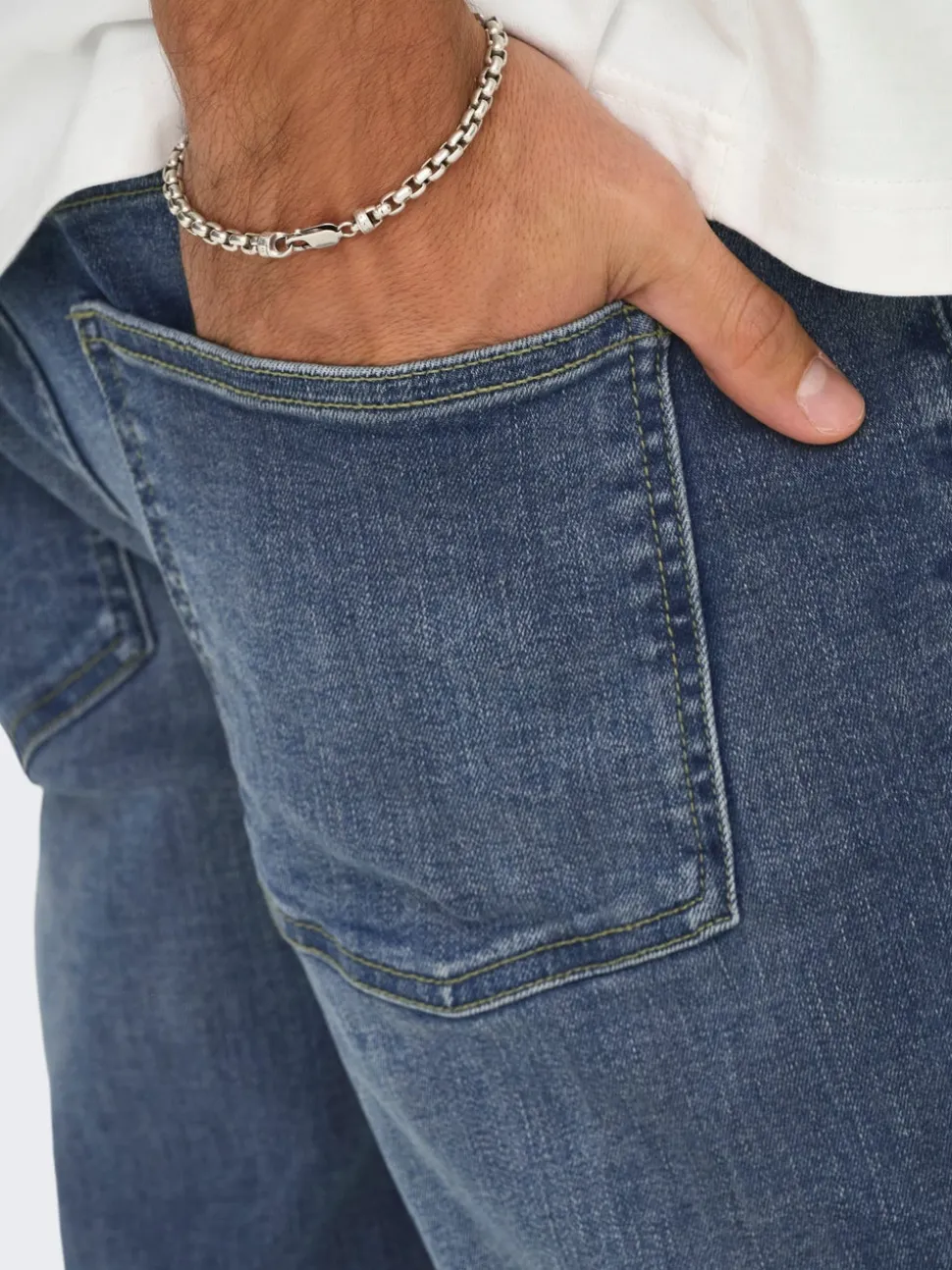 ONSWEFT Vita media Regular Fit Jeans