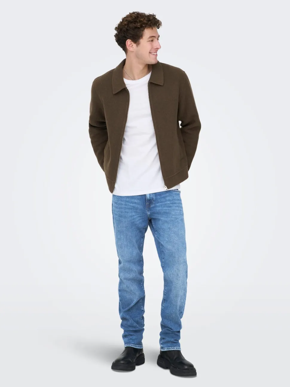 ONSWEFT Vita media Regular Fit Jeans