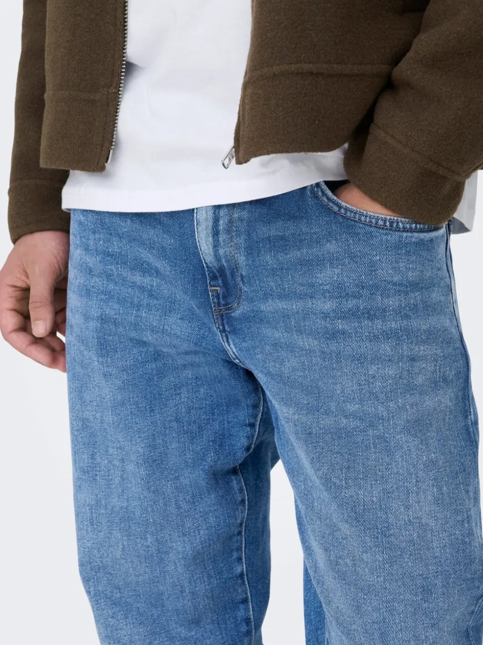 ONSWEFT Vita media Regular Fit Jeans