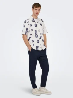 ONSWHITE Stile Hawaiano