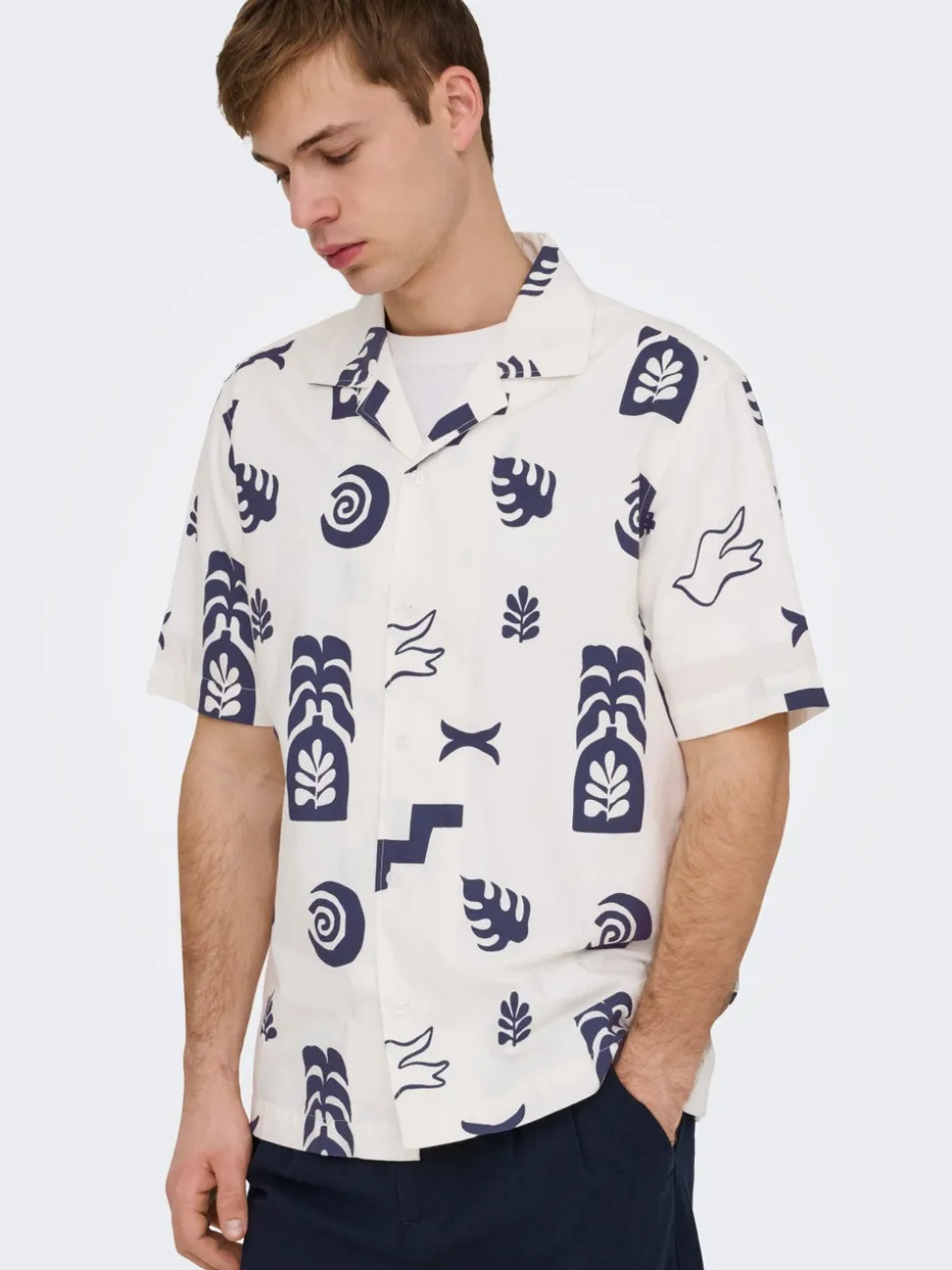 ONSWHITE Stile Hawaiano