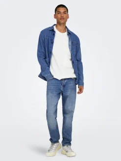 ONSYOKE Vita media Cropped Fit Jeans