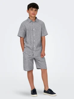 OSJCAIDEN Lino Camicia