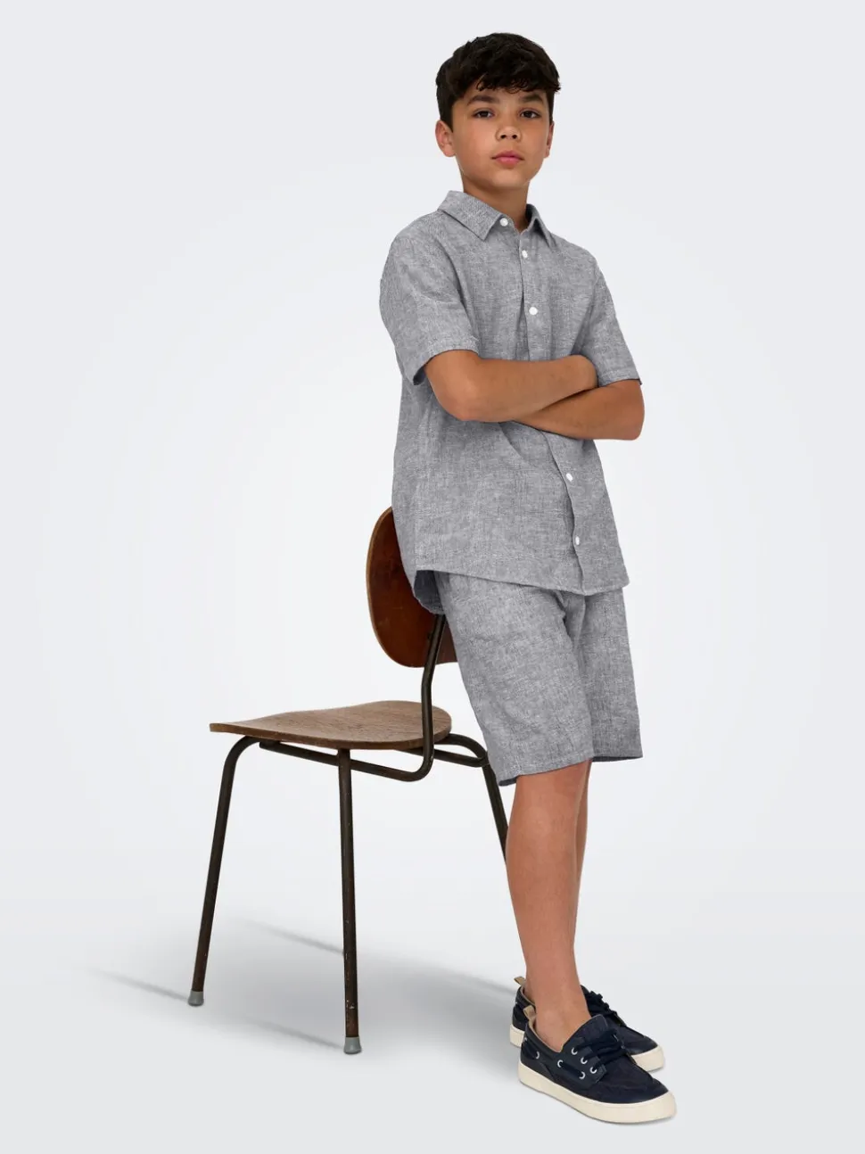 OSJCAIDEN Lino Camicia