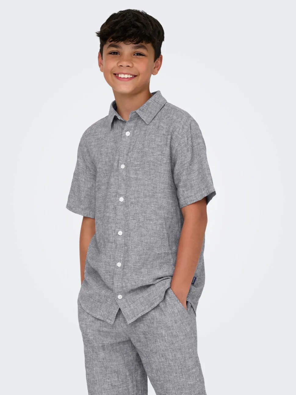 OSJCAIDEN Lino Camicia