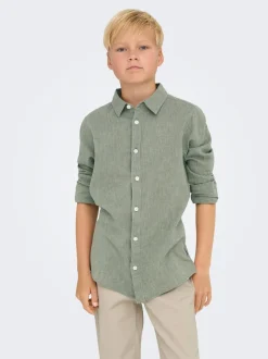 OSJCAIDEN Lino Camicia