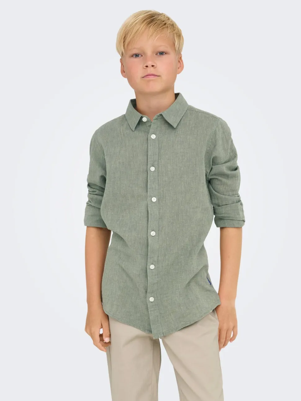 OSJCAIDEN Lino Camicia