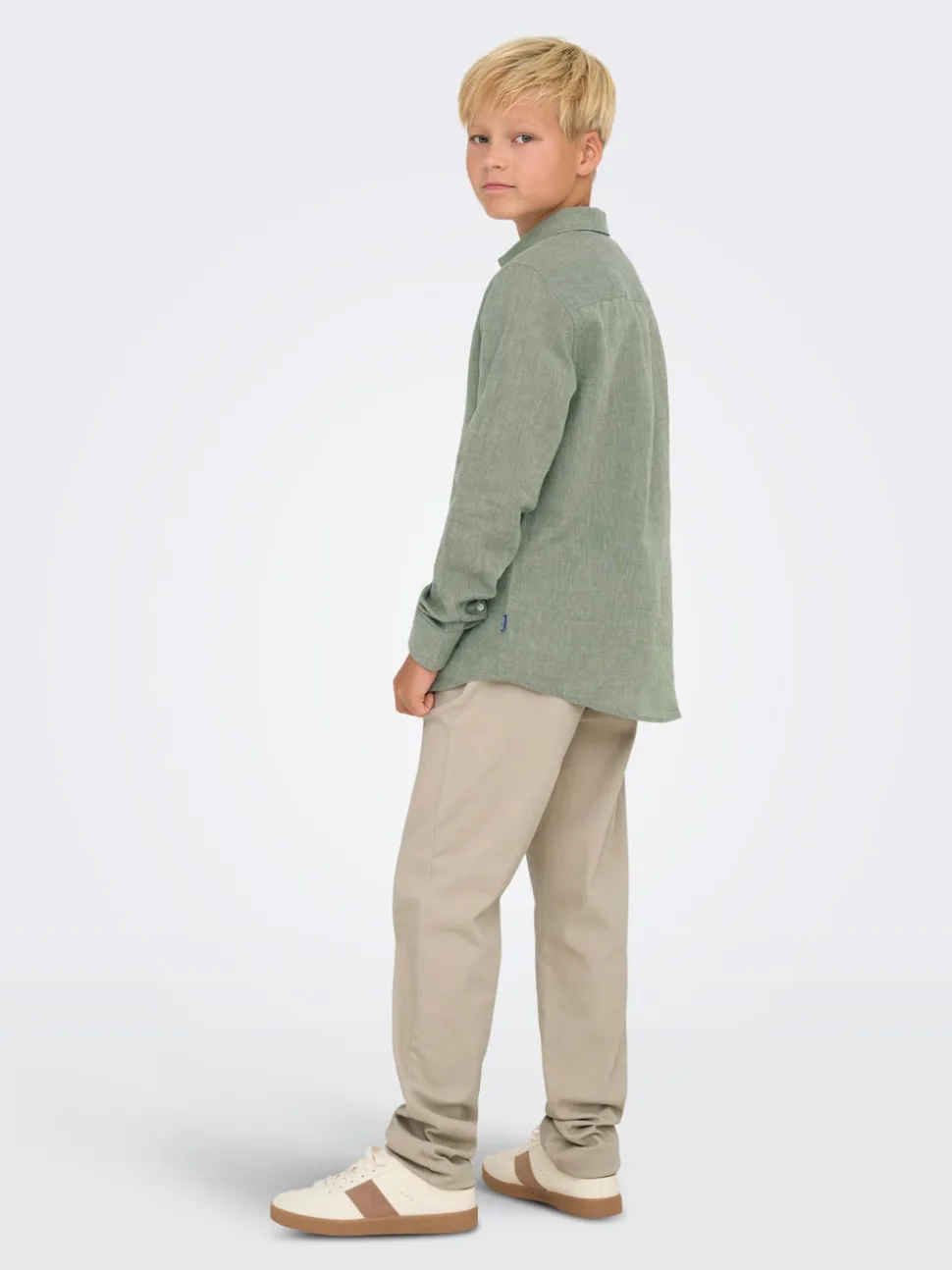 OSJCAIDEN Lino Camicia