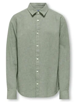OSJCAIDEN Lino Camicia