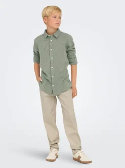 OSJCAIDEN Lino Camicia