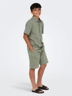 OSJCAIDEN Lino Camicia