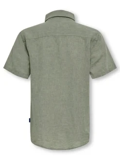 OSJCAIDEN Lino Camicia