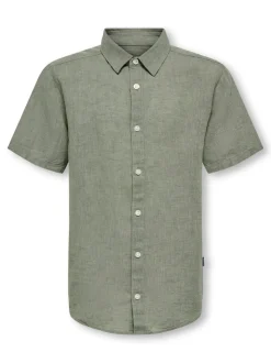 OSJCAIDEN Lino Camicia