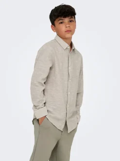 OSJCAIDEN Lino Camicia
